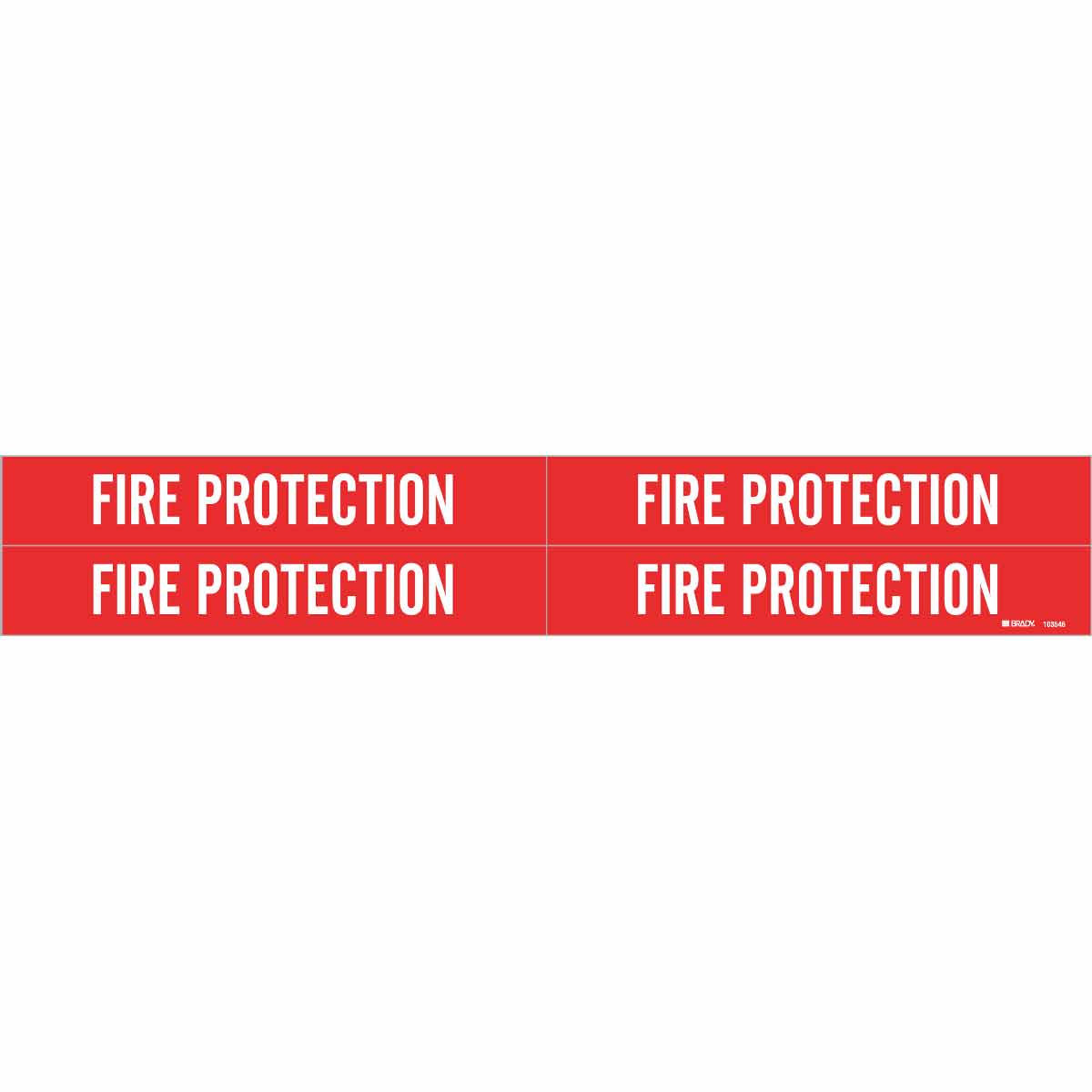 DP- B946 STY4 WHT/RED FIRE PROTECTION