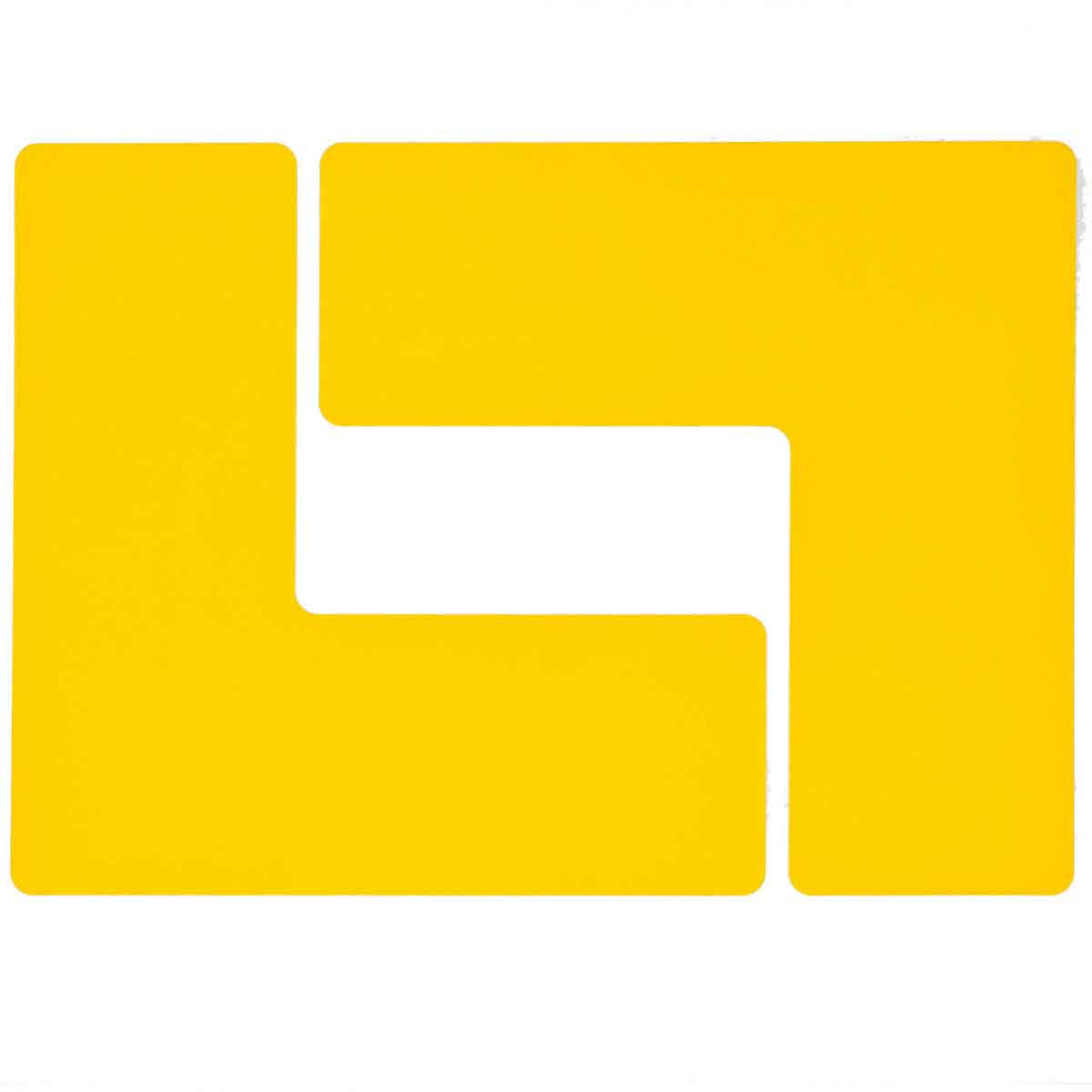 3" X 8" B514 YELLOW FLOOR LS 20PK