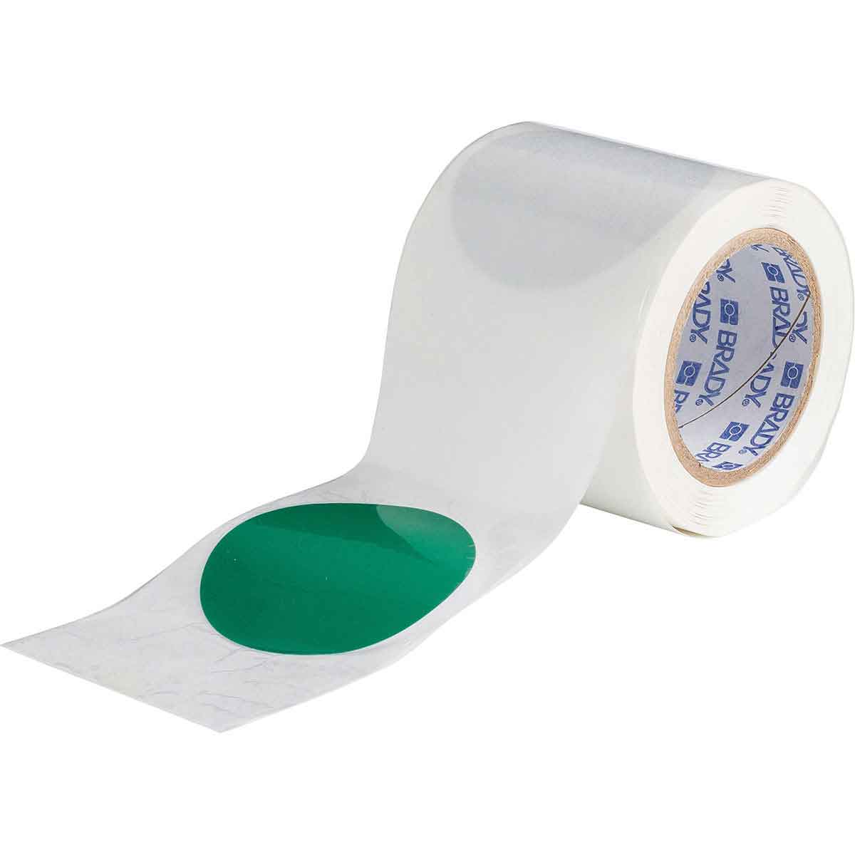 3.5" B514 GN FLOOR DOTS SPACED 18" 80/RL