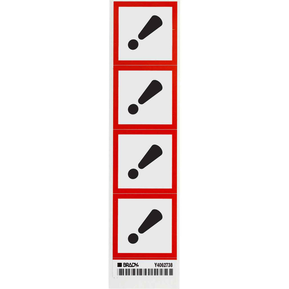 GHS ACUTE TOXIC B7569 4/CARD 2"