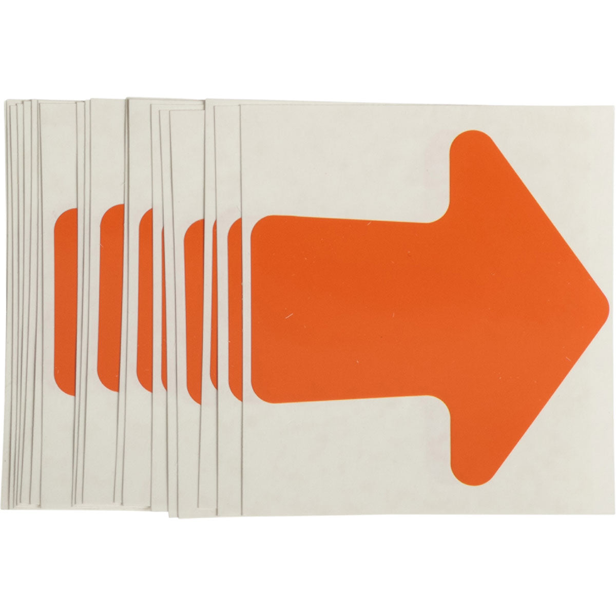 B7569 3" ORANGE ARROWS 100/PACK