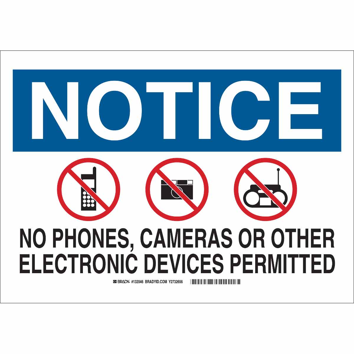 B120,7X10,BLK,BLU/WHT,NO PHONES CAMERAS