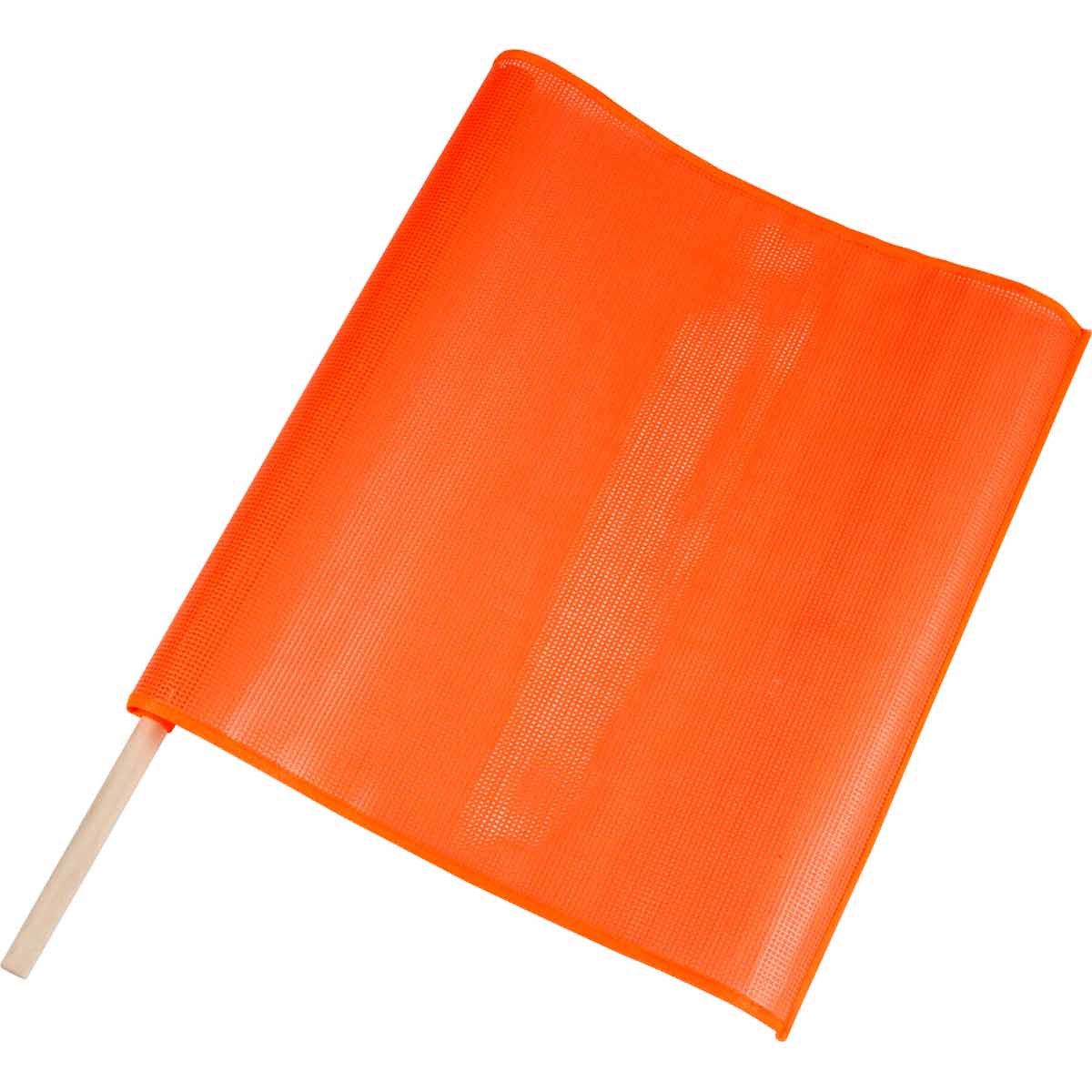 WARNING FLAG W/ 24" HANDLE