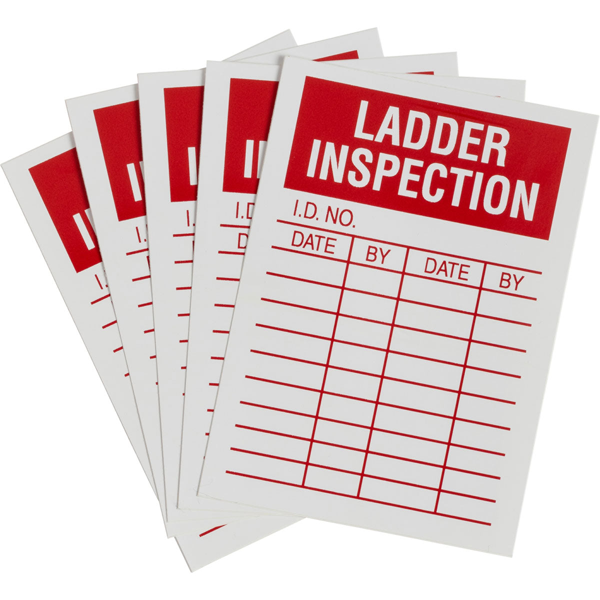 LABELS SAFETY INSP LADDER