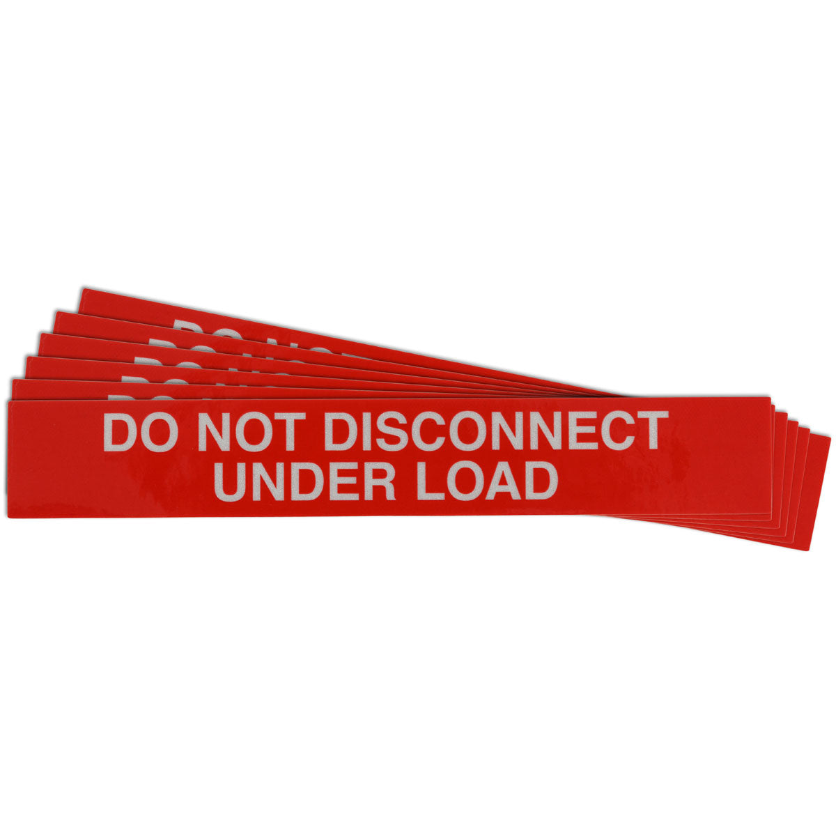 6.5"X1"B921 SOLAR DO NOT DISCONNECT 25PK