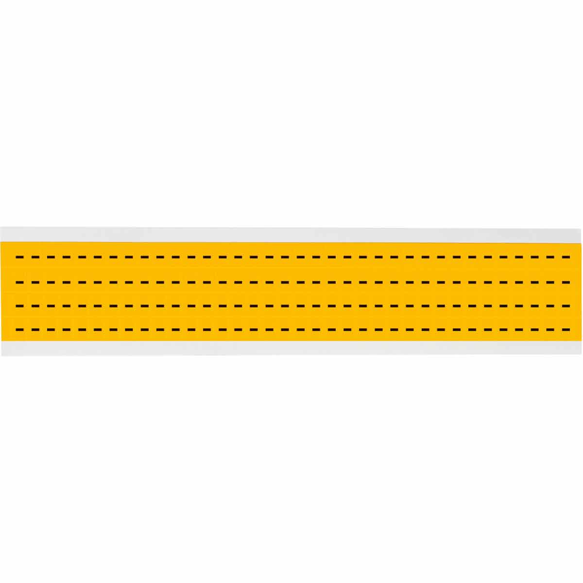 0.25 in Vinyl N&L BK on YL - 144/PK