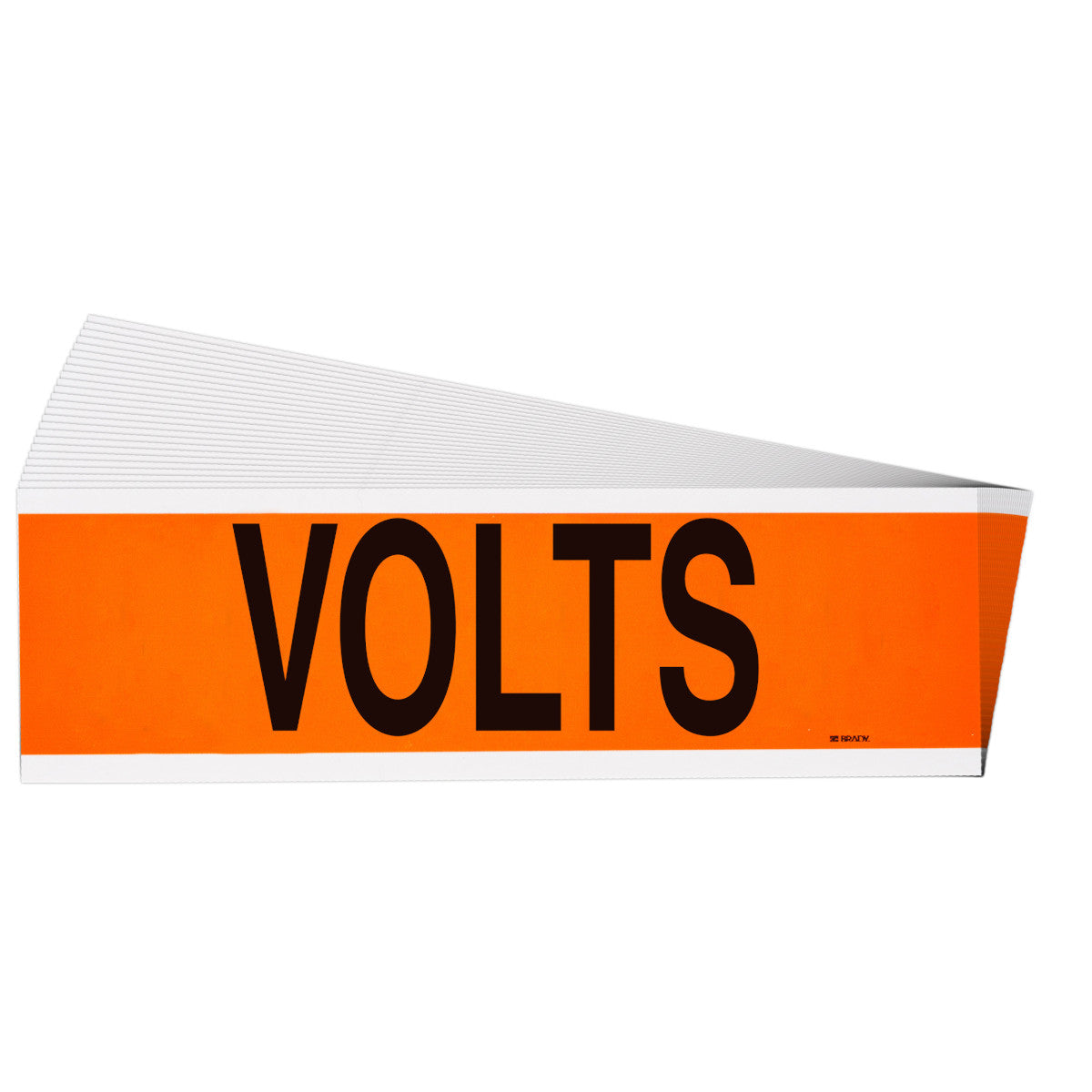 Label STYLE A BK on OR ___ VOLTS 25/PK