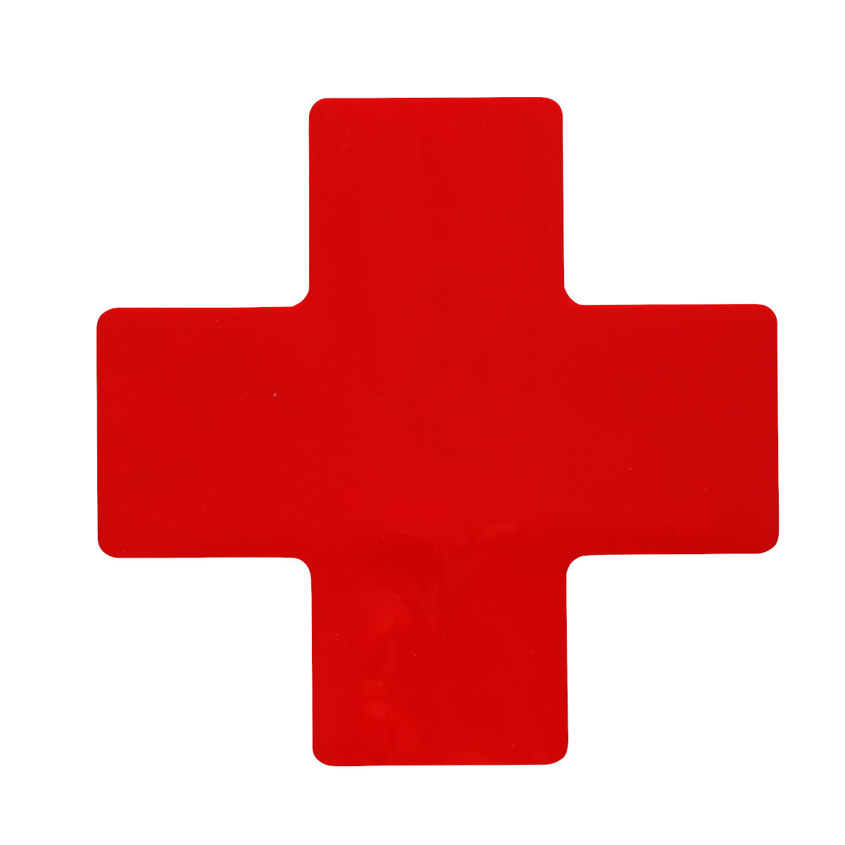 Floor Tape 4" W x 10" H Vinyl Red