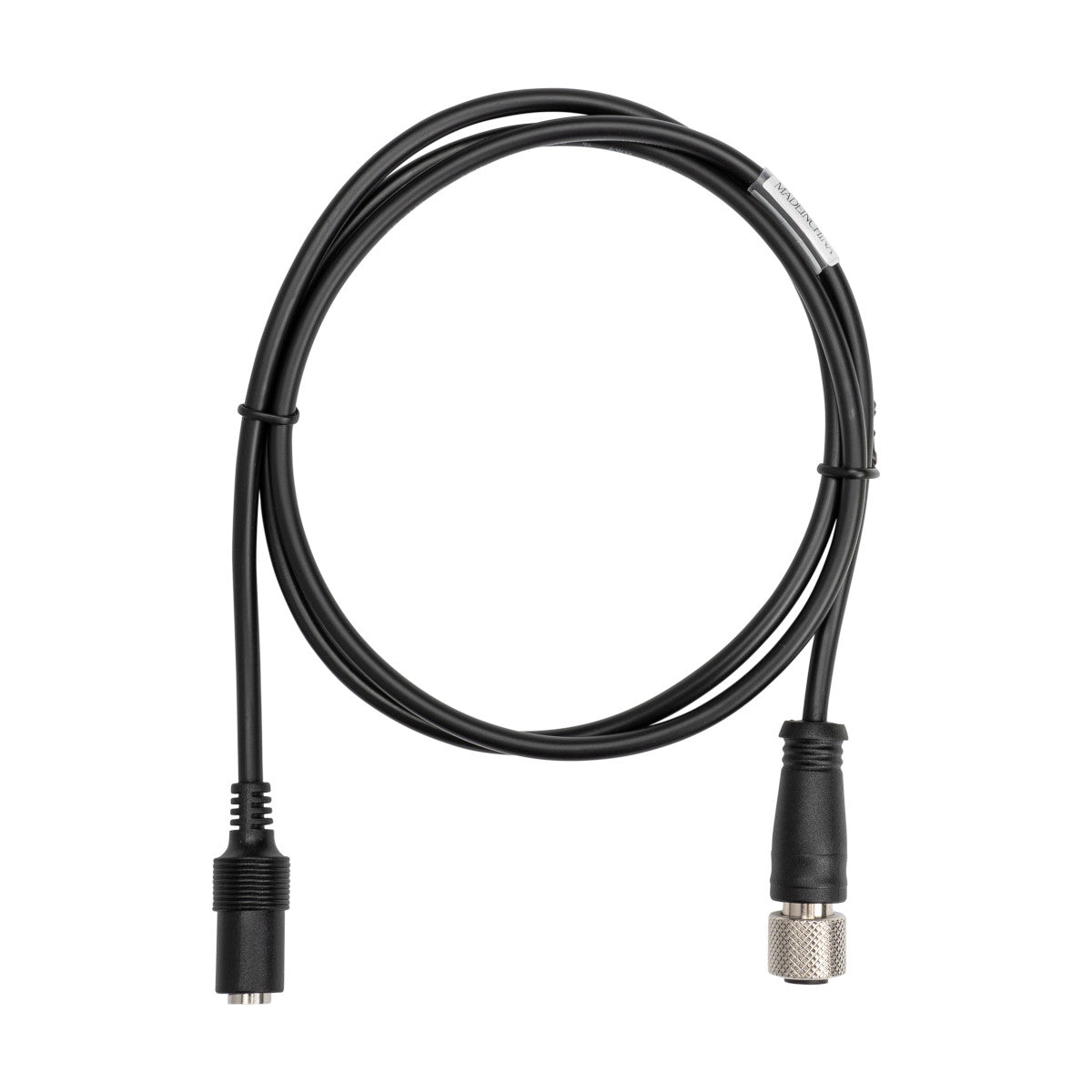 M12 Female to Barrel Plug Power Cable 1m