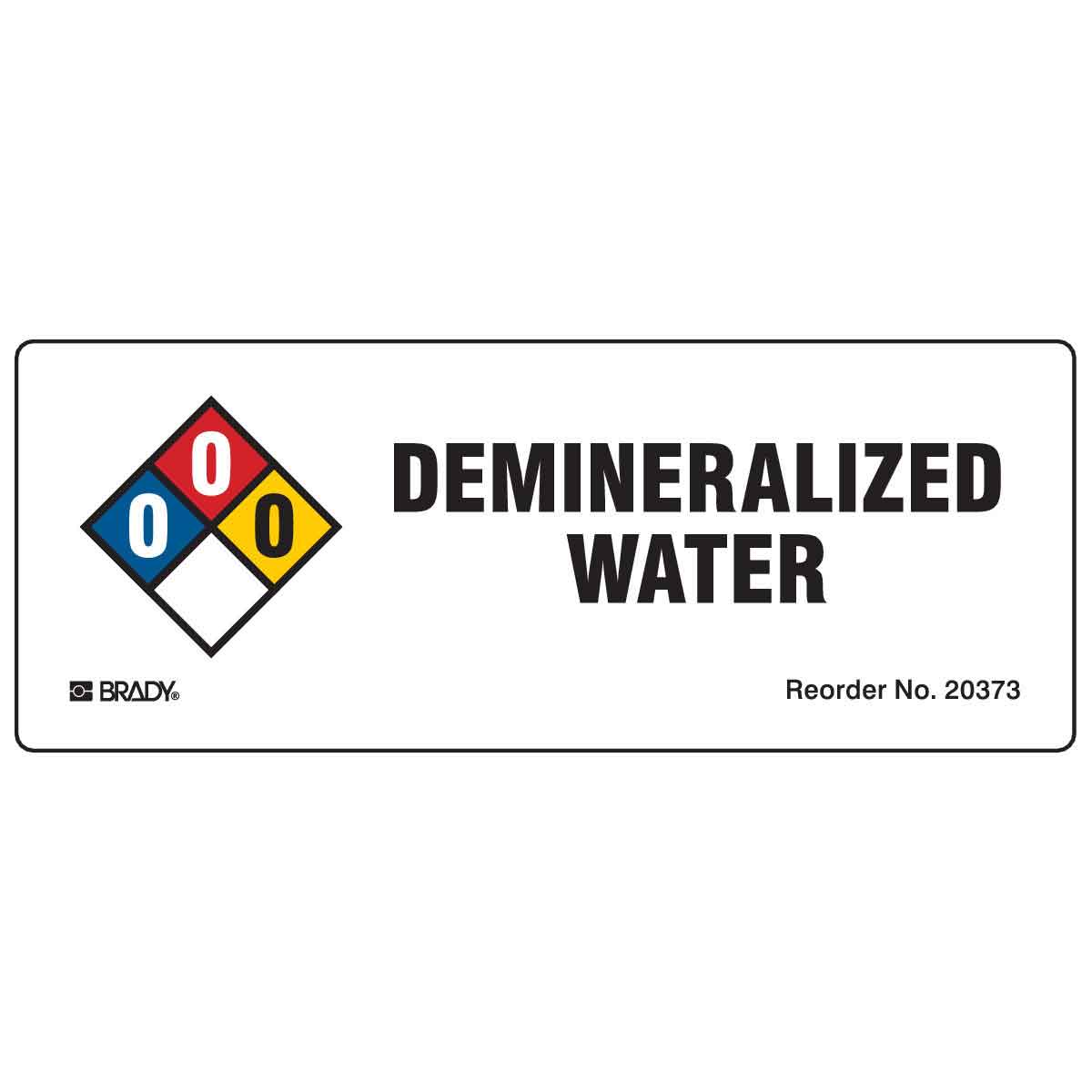B-302 3.875X1.5 50/PK DEMINERALIZED