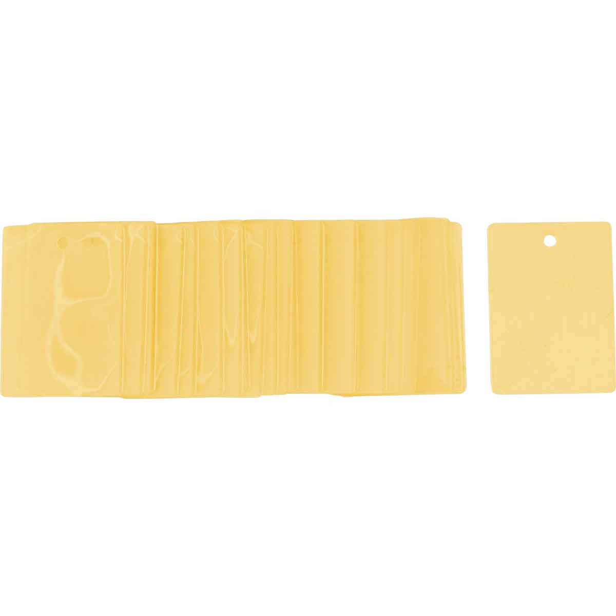 YELLOW POUCHES, 3.5 X 2.5