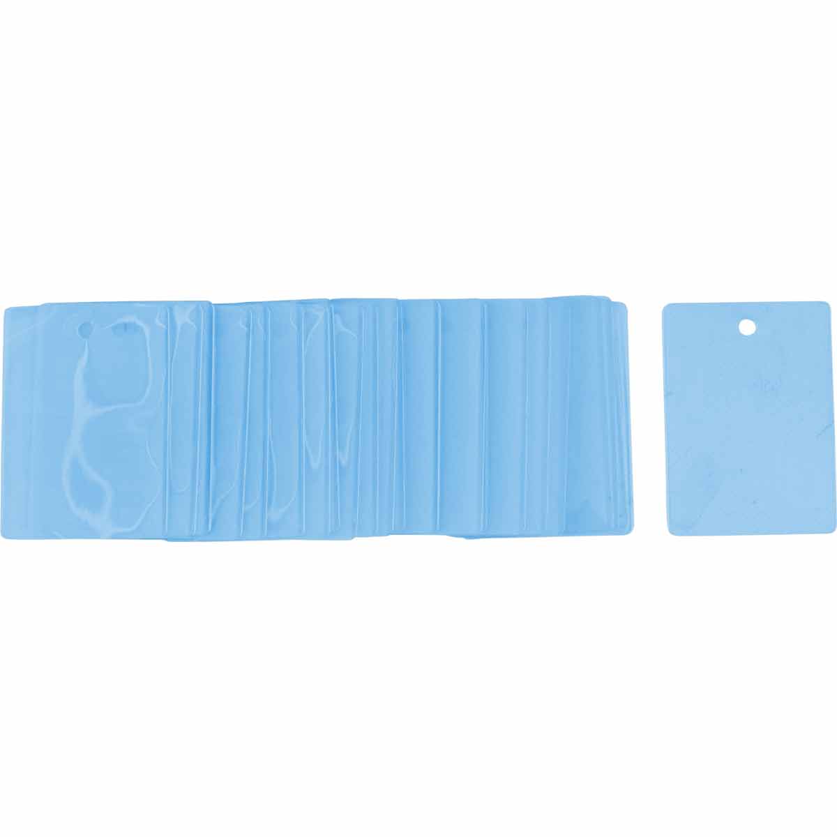 BLUE POUCHES, 3.5 X 2.5