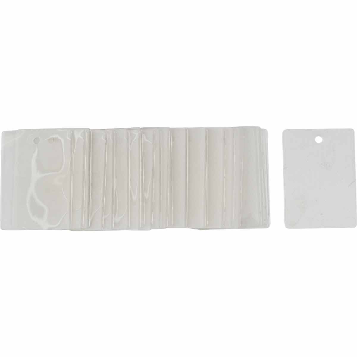 LAMINEER HOEZEN:CLEAR POUCHES, 3.5X2.5