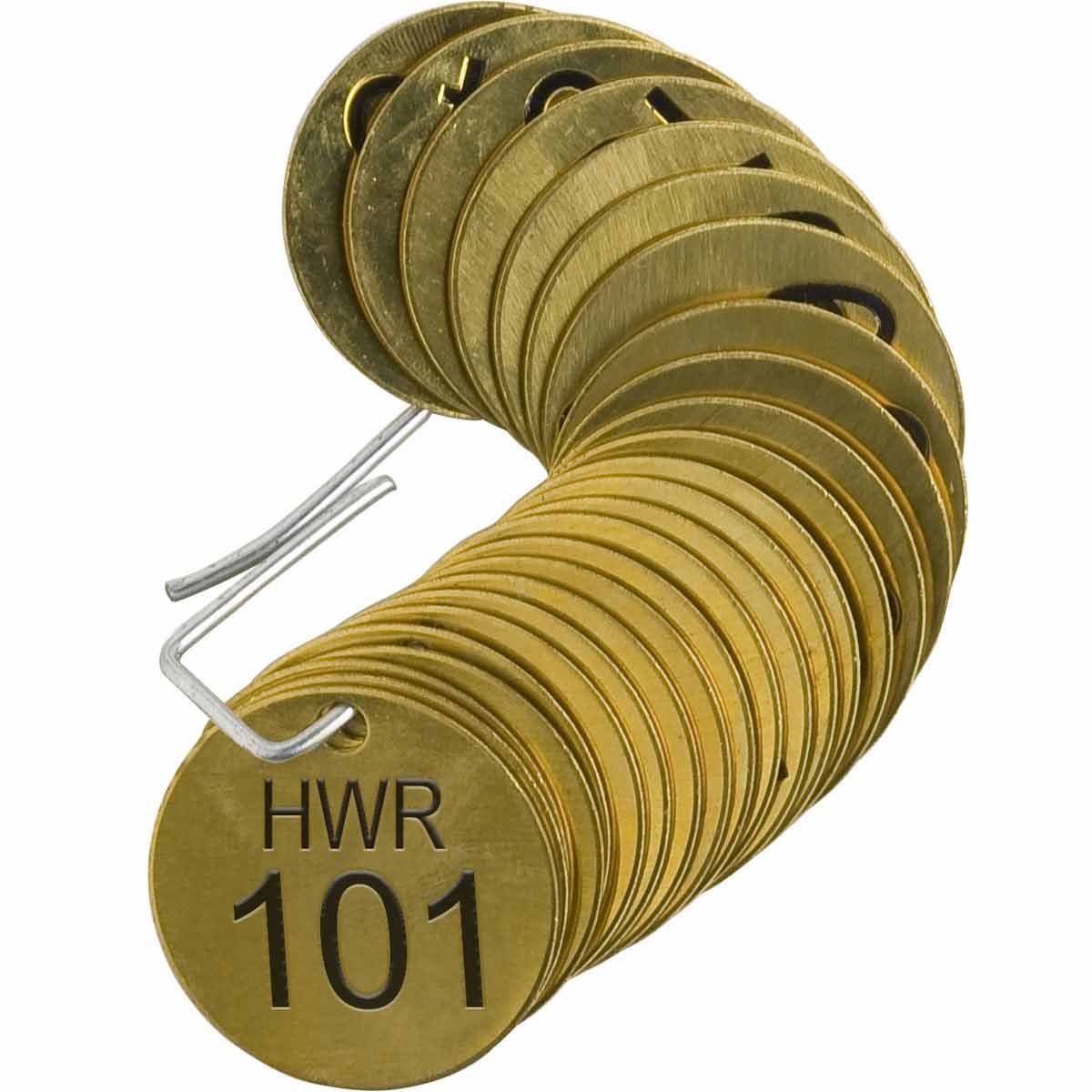 1-1/2" RND., HWR 101 - 125