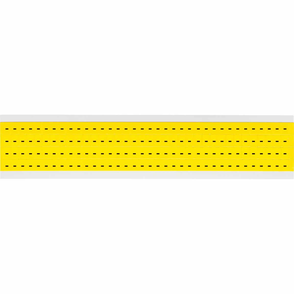 0.25" Vinyl N&L Black on Yellow - 144/PK