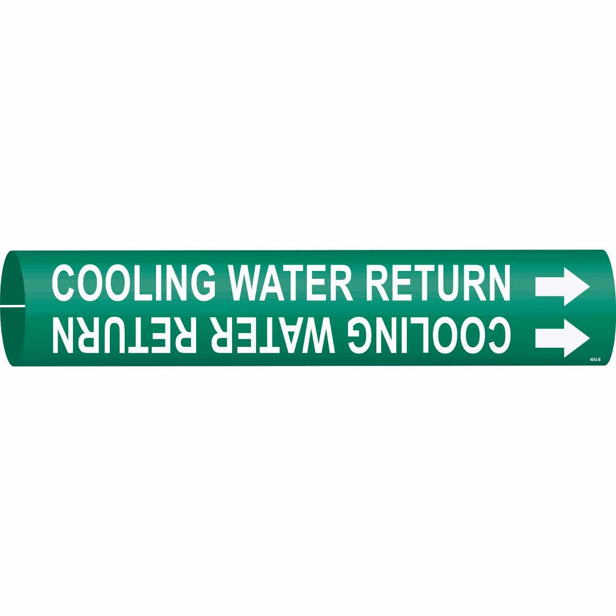 4043-B COOLING WATER RETURN/GRN/STY B