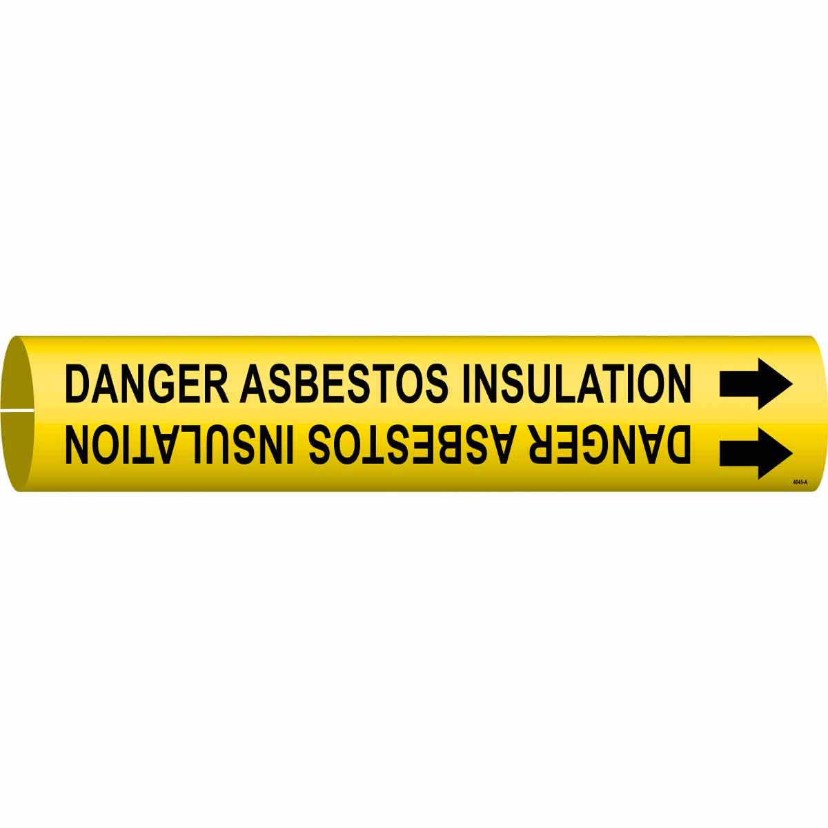B915 STY B B/Y DANGER ASBESTOS INSULATIO