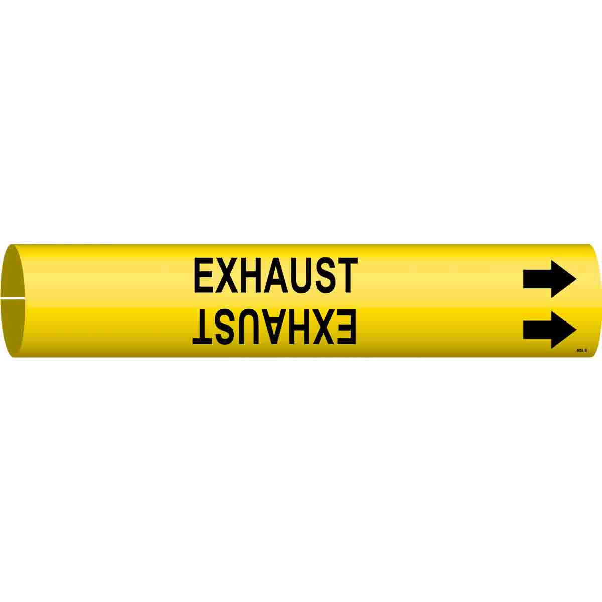 4057-B EXHAUST BLK/YEL