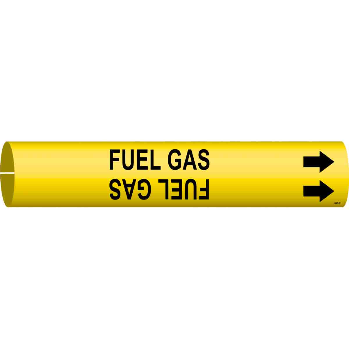 B915 BLK/YEL 4062-C FUEL GAS
