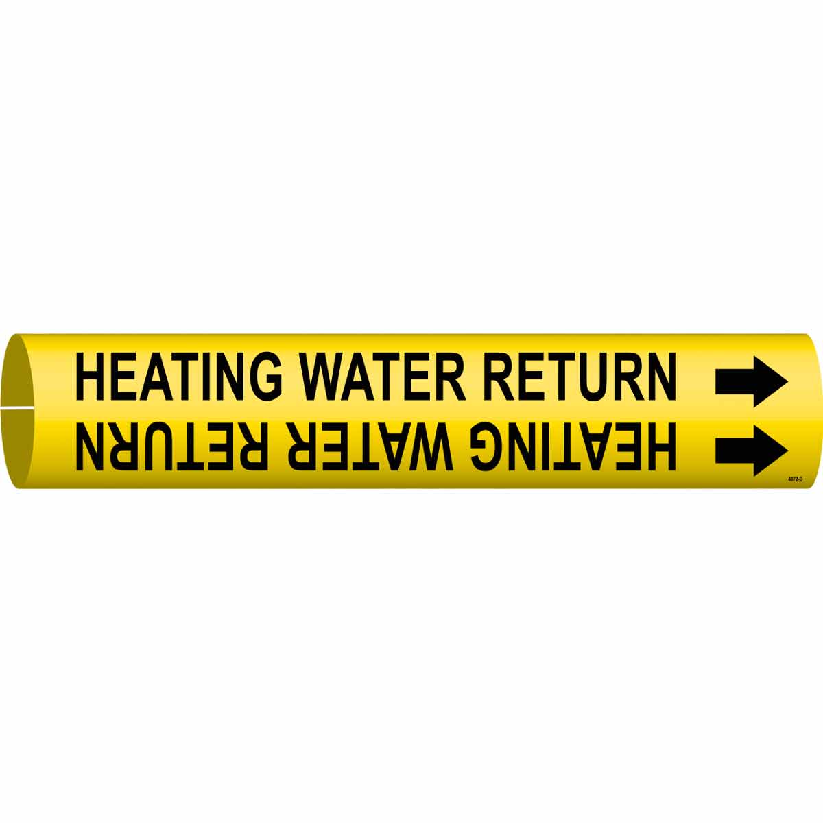 B915 STY D BLK/YEL HEATING WATER RETURN