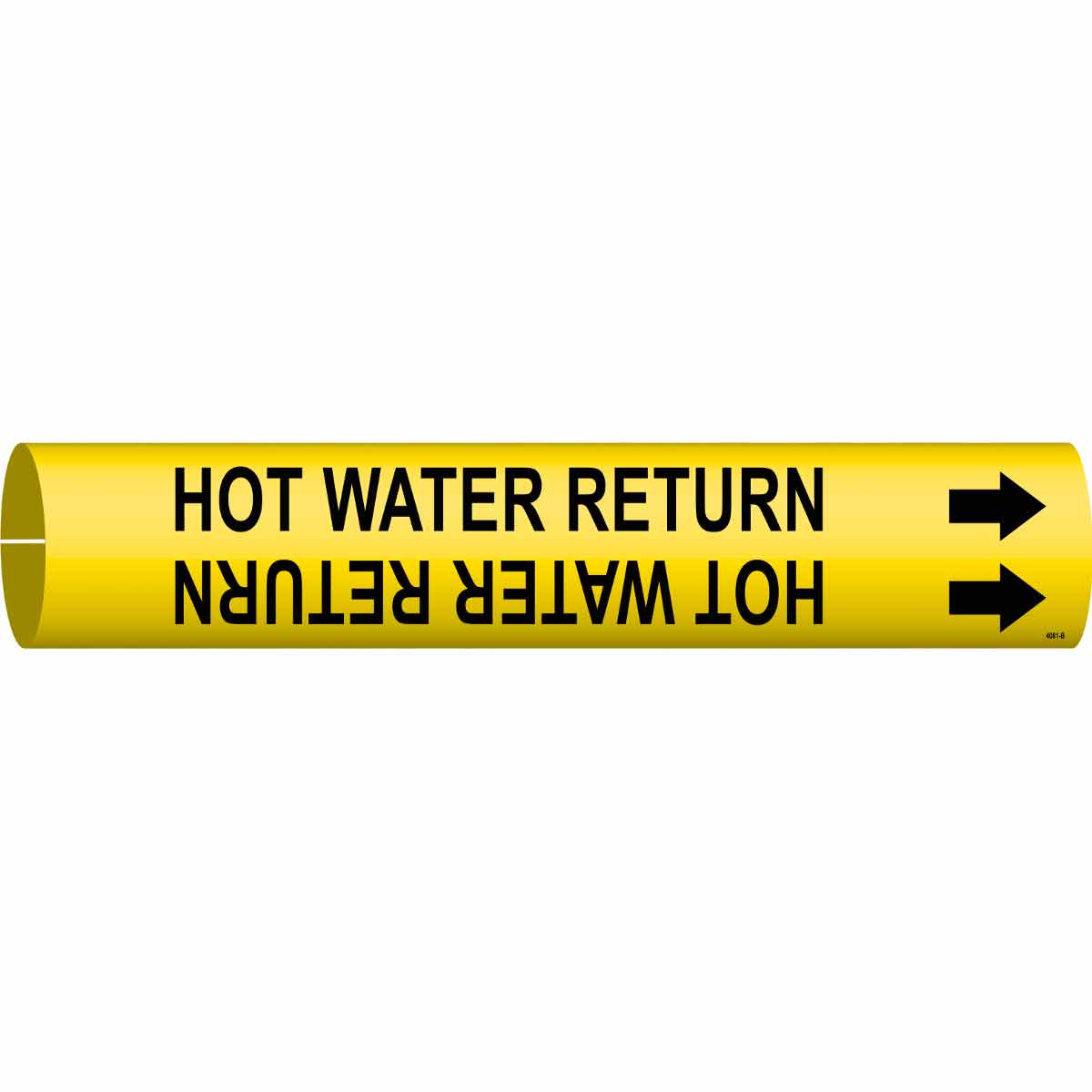 4081-B HOT WATER RETURN/YEL/STY B