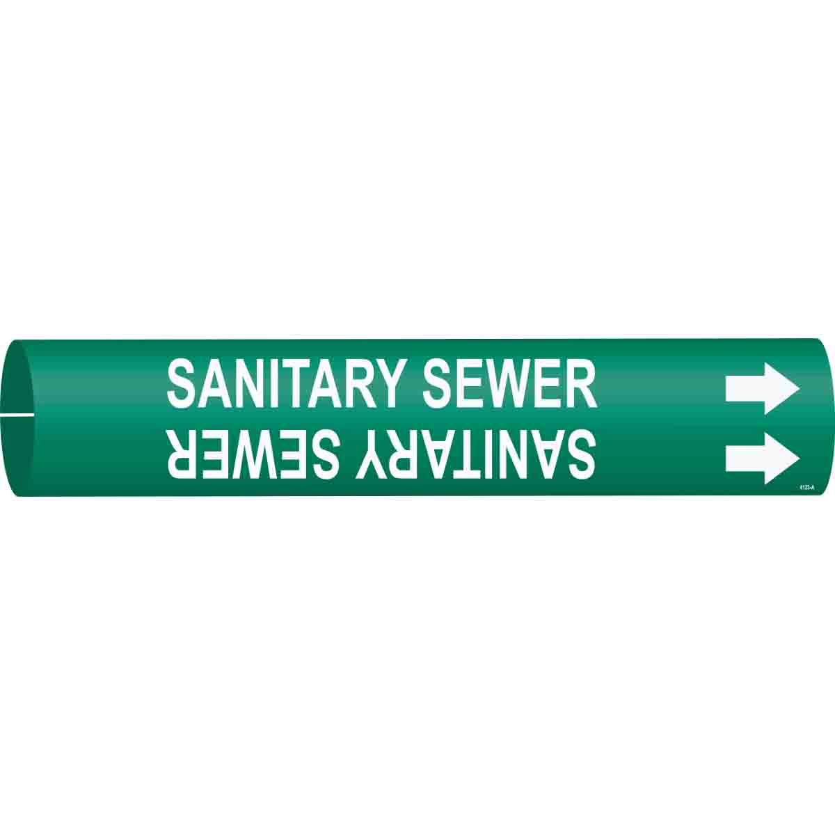 4123-A SANITARY SEWER GRN/STY A
