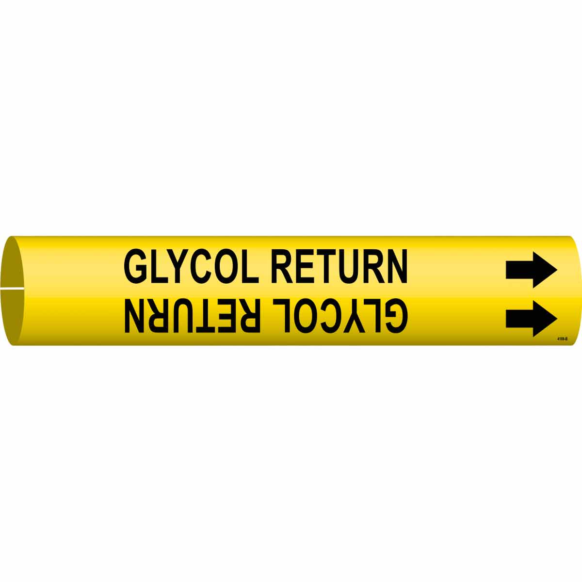 B915 STYLE B BLK/YEL GLYCOL RETURN