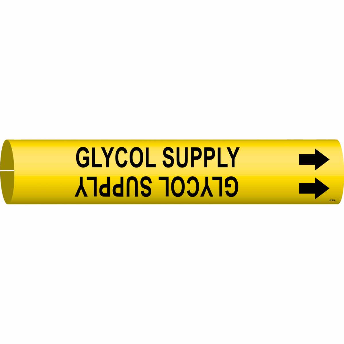 B915 STYLE A BLK/YEL GLYCOL SUPPLY