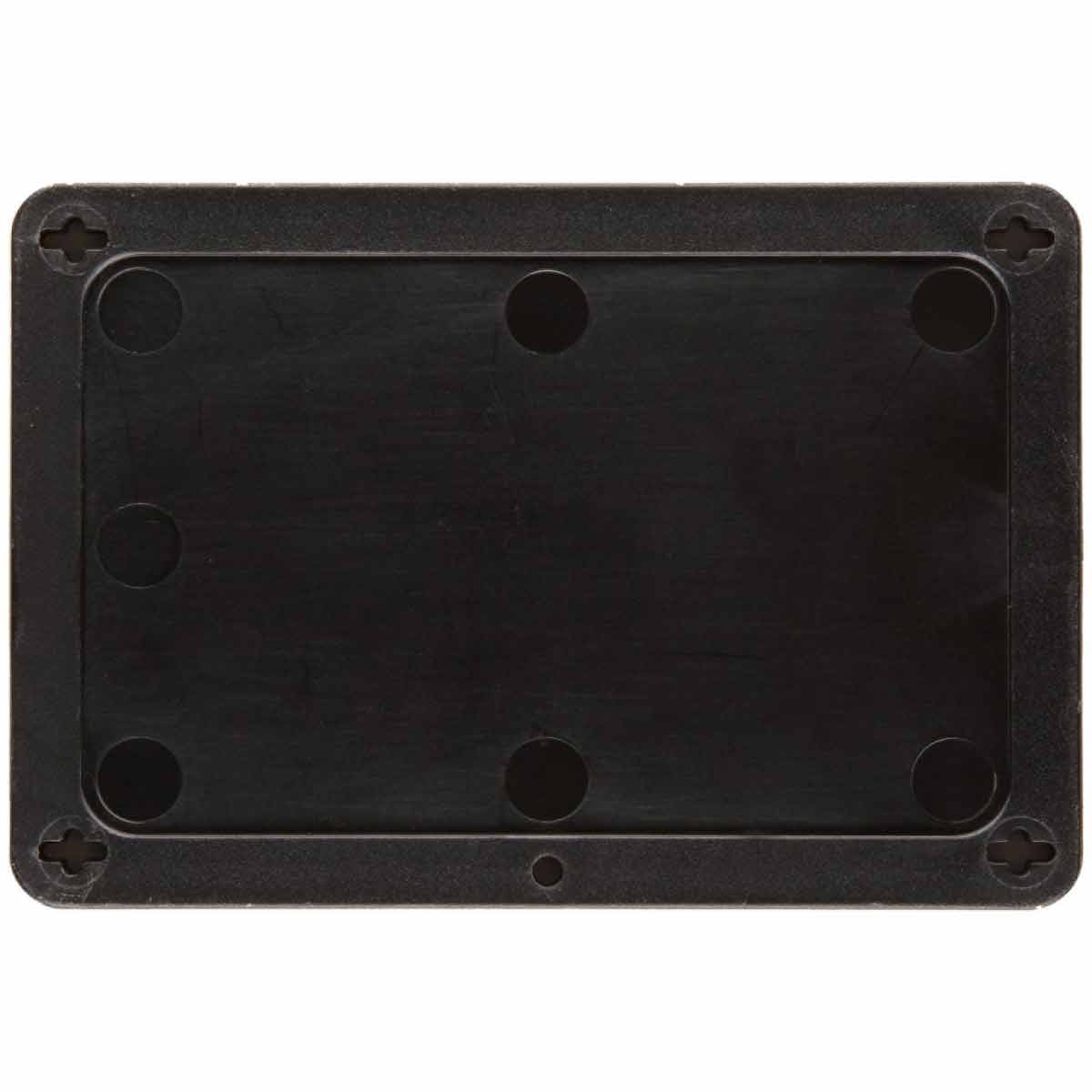 Blank Valve Tags 3.2in H x 4.7in W BK