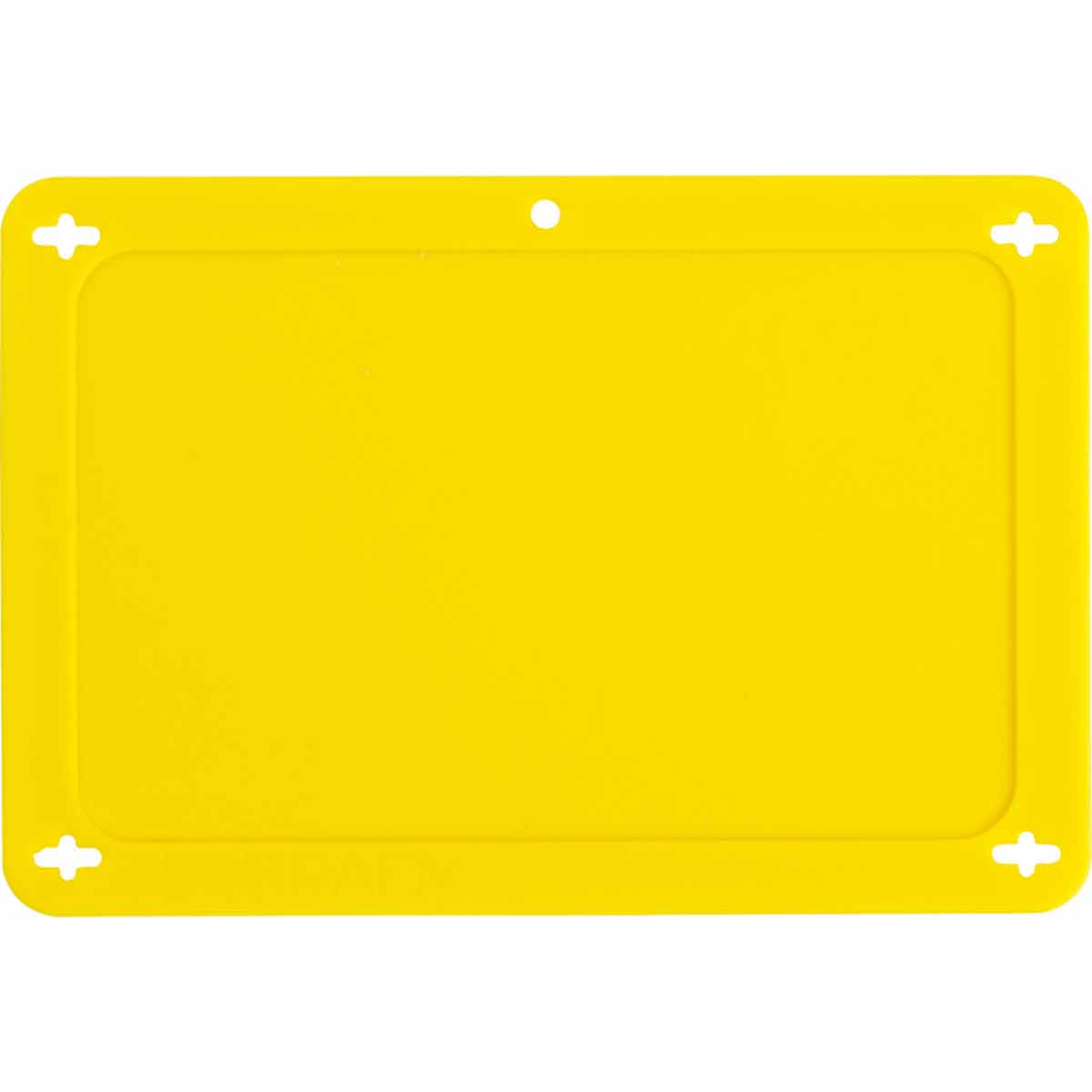 Blank Valve Tags 3.2in H x 4.7in W YL