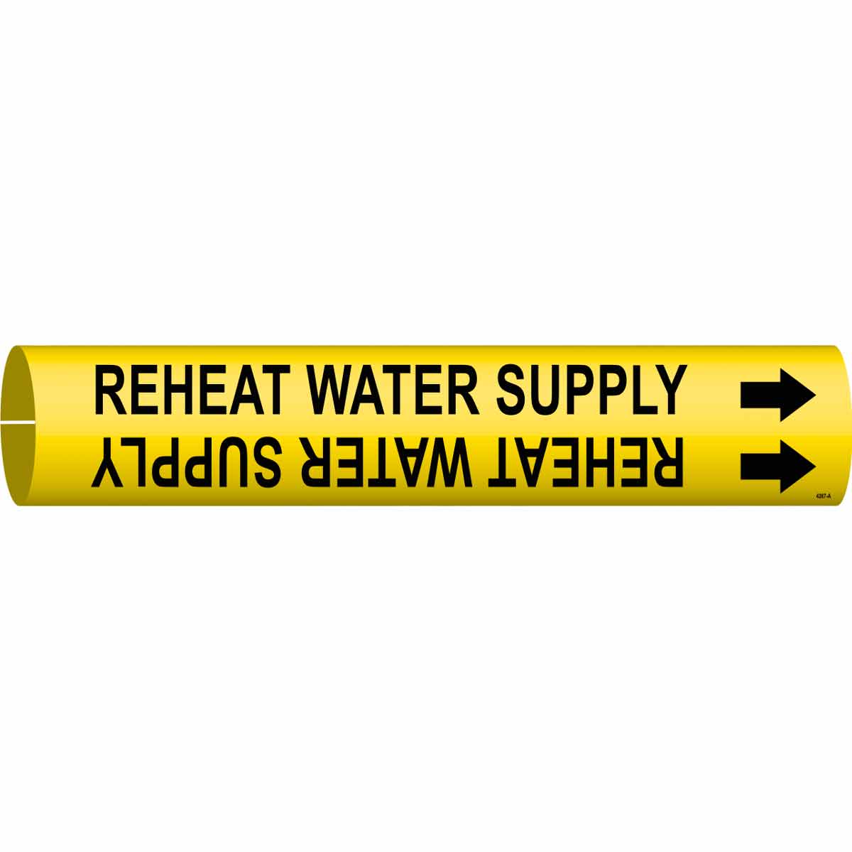 B915 STYLE A BLK/YEL REHEAT WATER SUPPLY