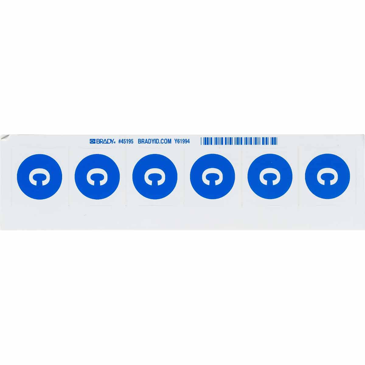 B946 1.5X1.5 WHT/BLUE 6/CD