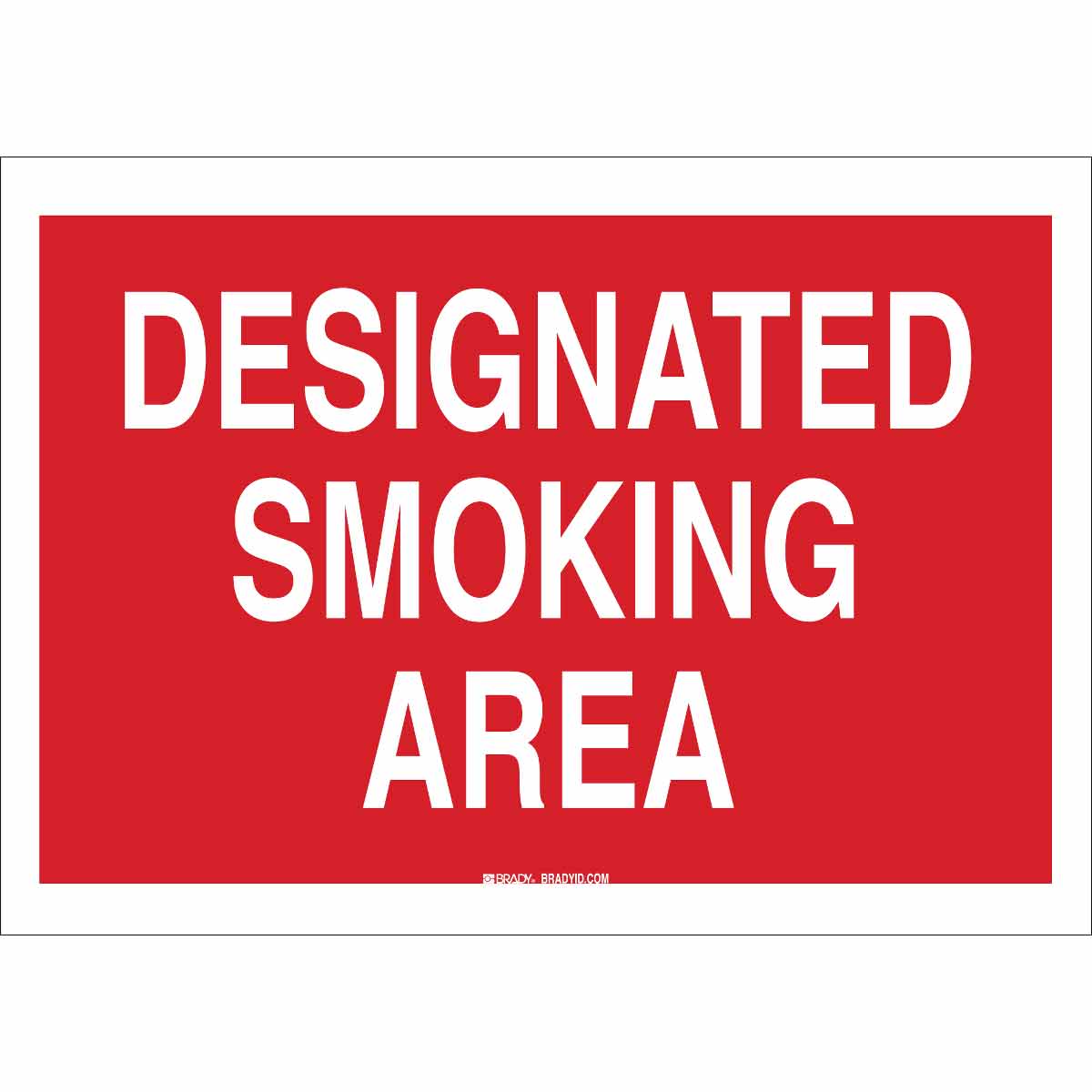 B302-7X10-RW-T-DESIGNATED SMOKING