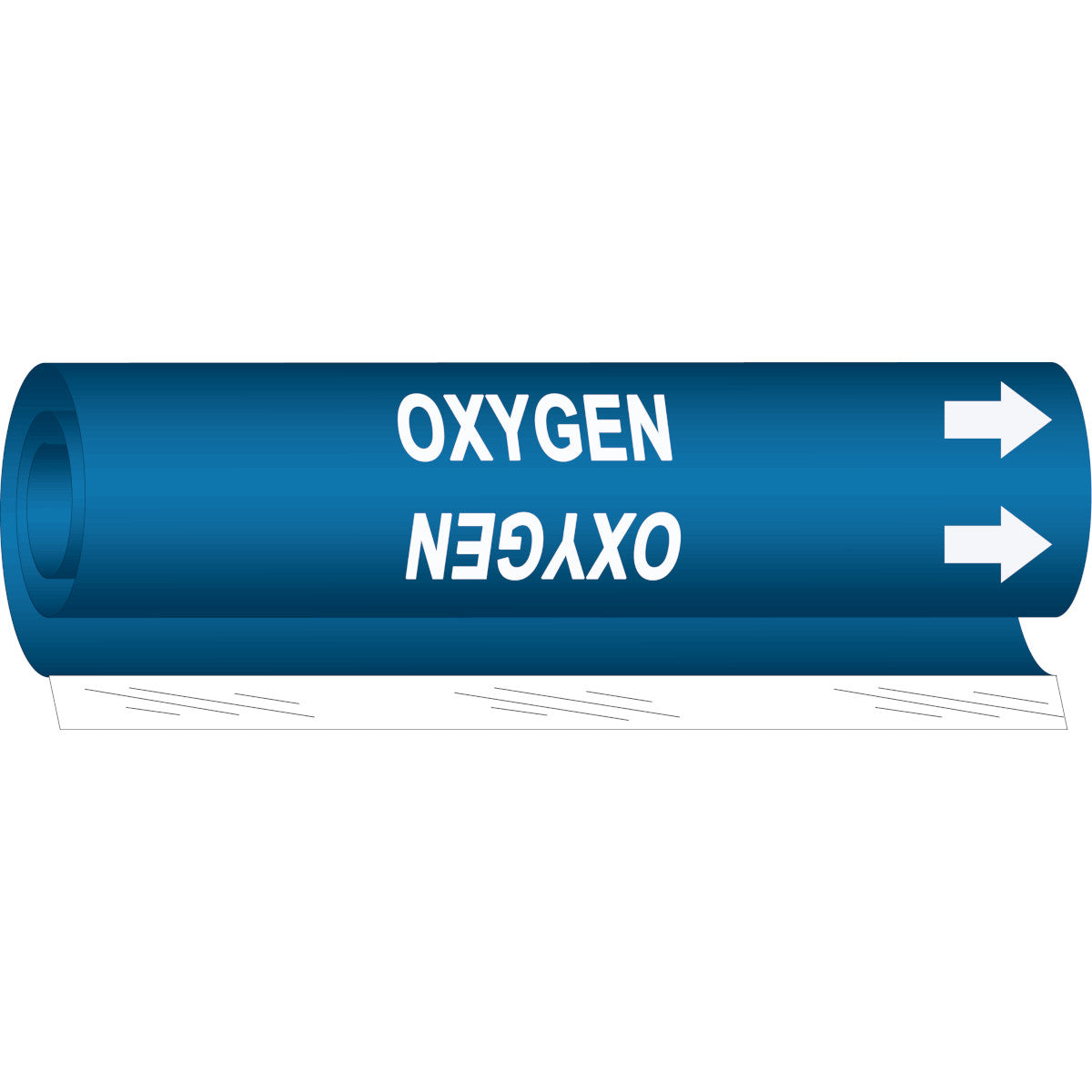 B689 5734-O WHT/BLU STYLE O