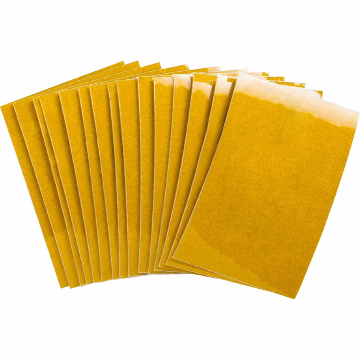 1 in Plastic N&L Yellow (Blank) 25/PK