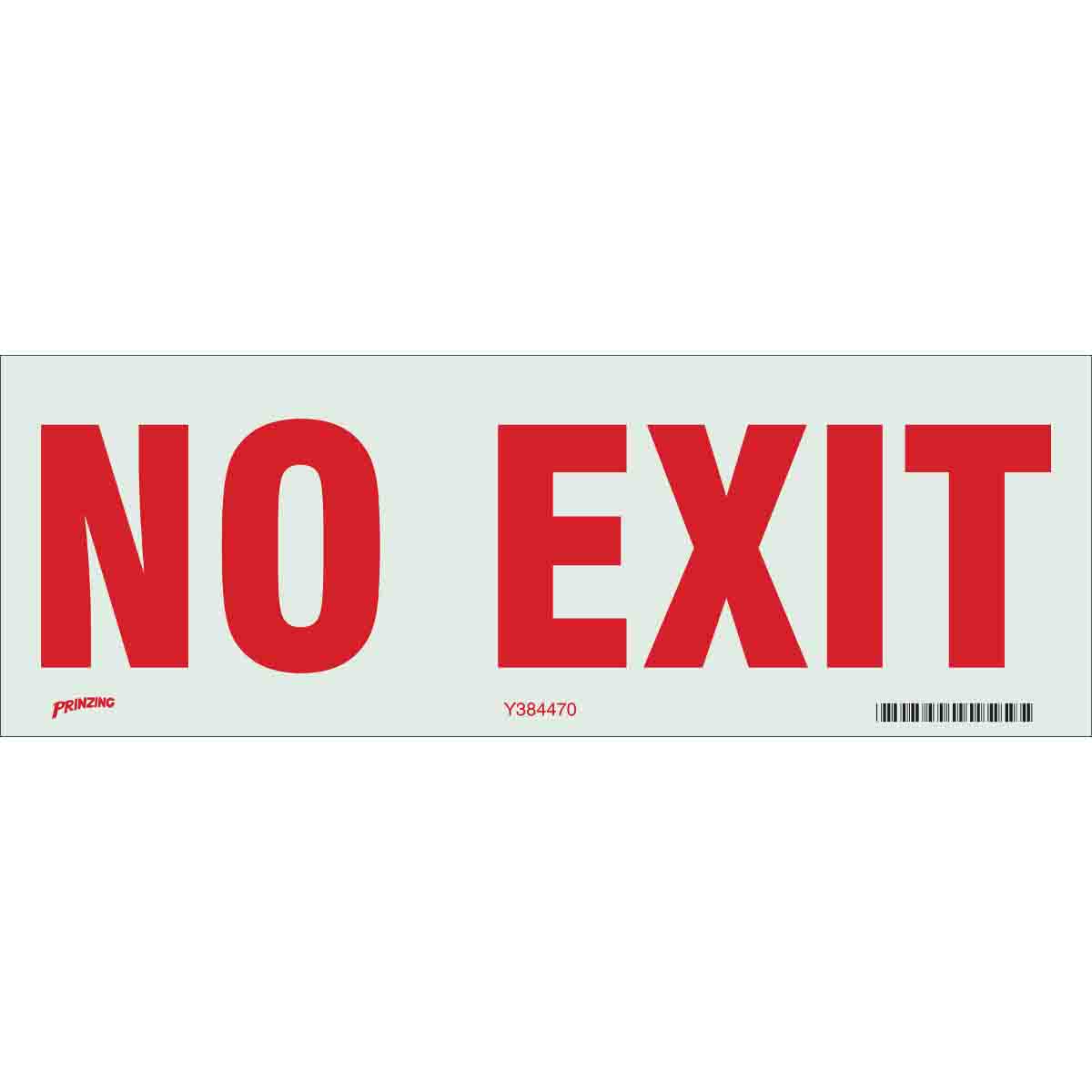 PRINZ SS 3.5X10 RED/GLOW NO EXIT