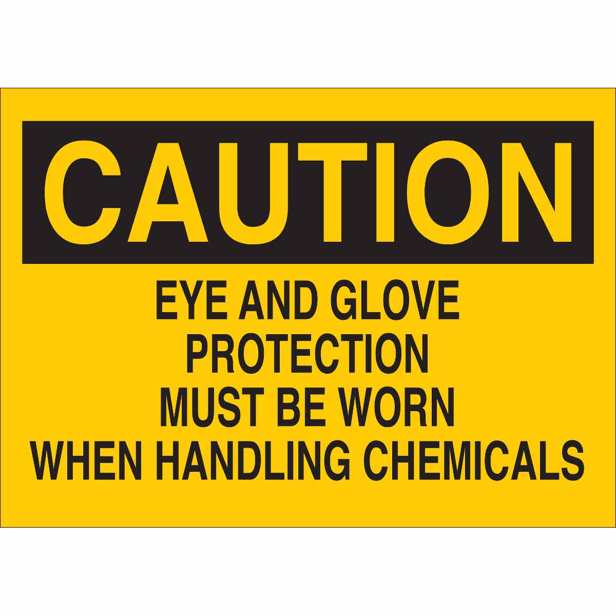 B302-7X10-YK-O-CAU-EYE AND GLOVE PROTEC