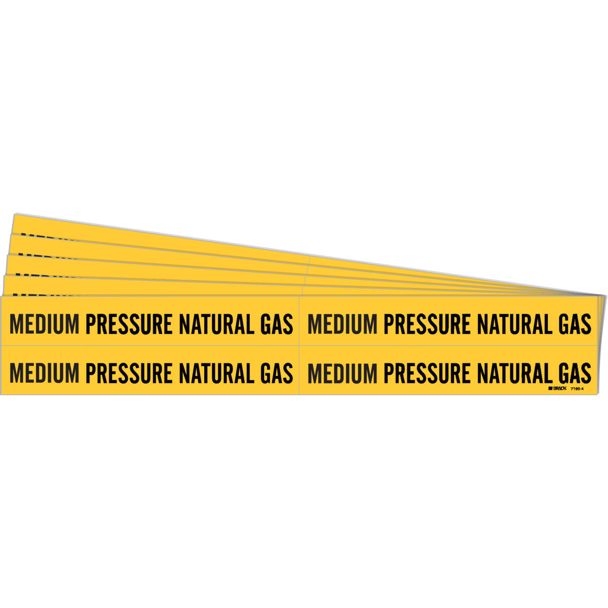 MEDIUM PRESSURE NAT GAS PM 4 BK/YL PK