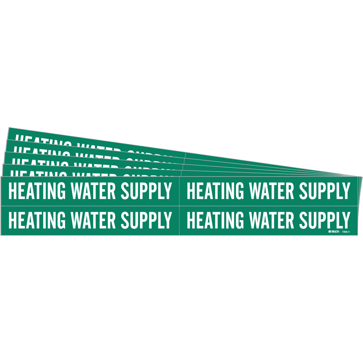 Heating Water Supply Pipe Mrk 4 WT/GN PK