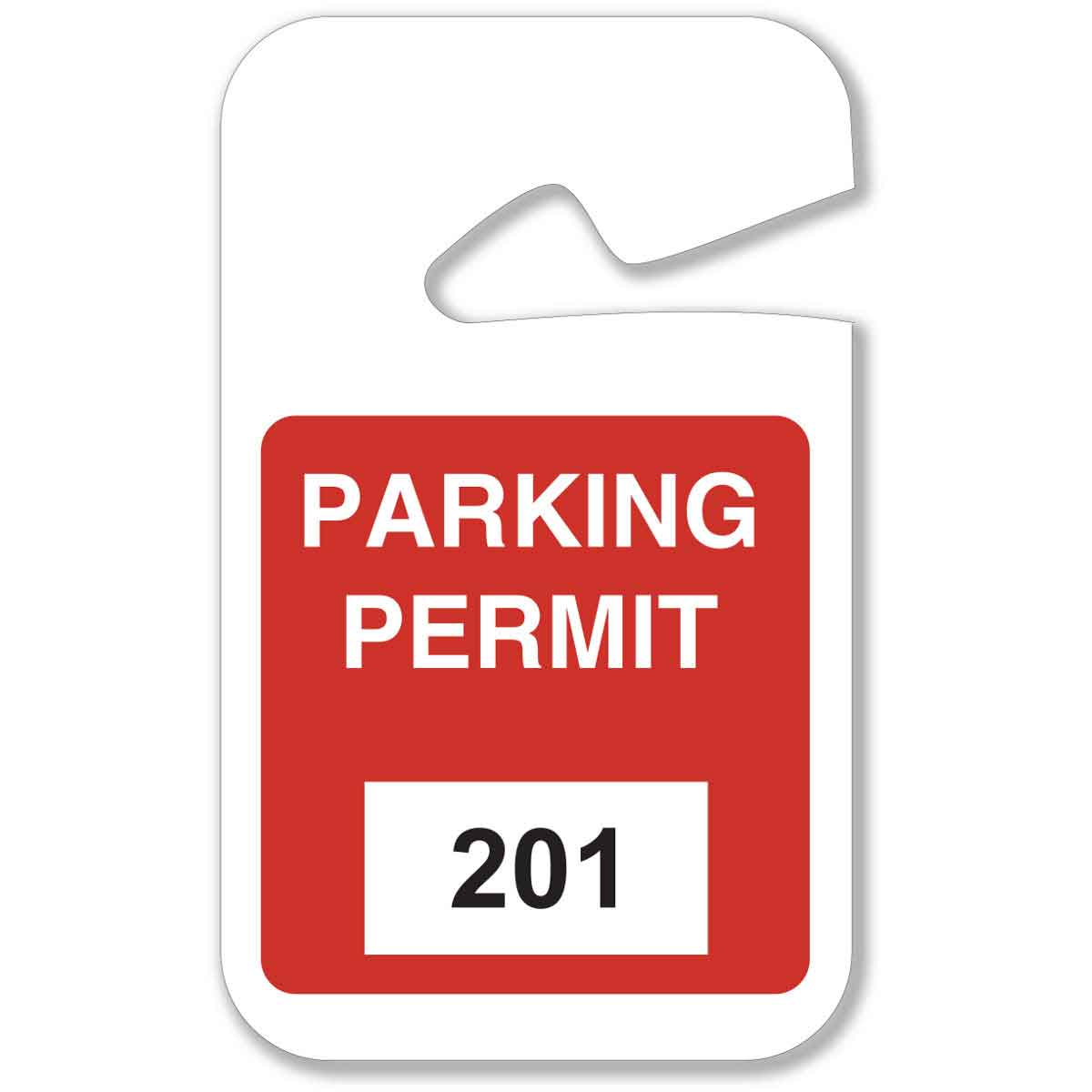 201 - 300, RED HANGING TAG