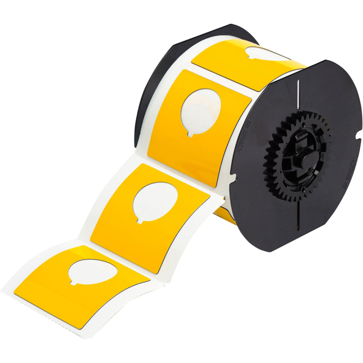 Label Polyester 2.4in x 2.4in YL 145/RL