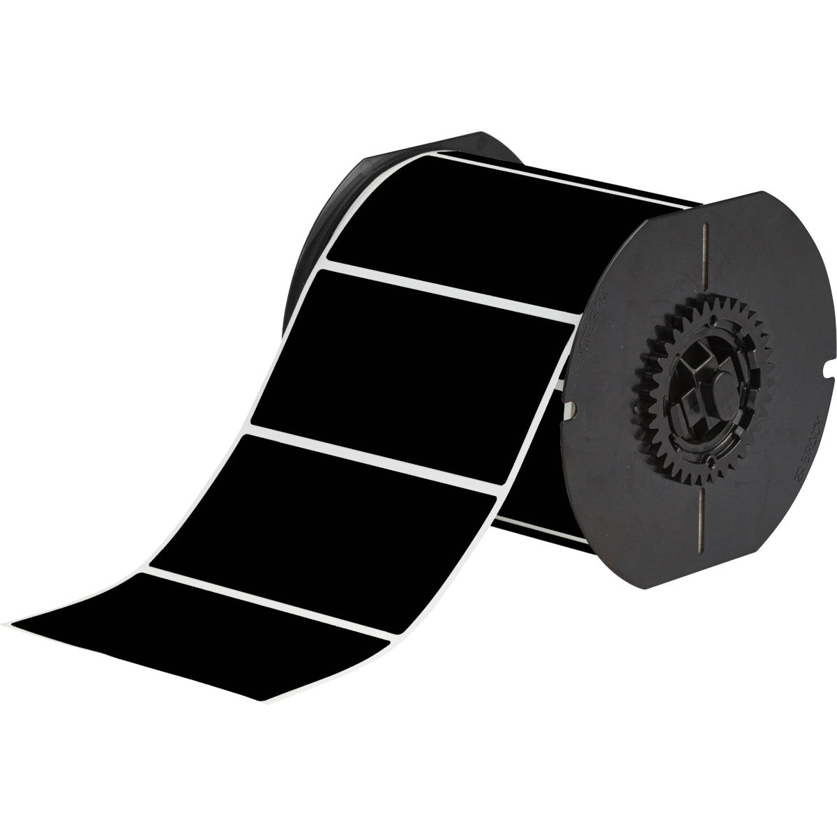 Label Polyester 2in x 4in BK 500/RL