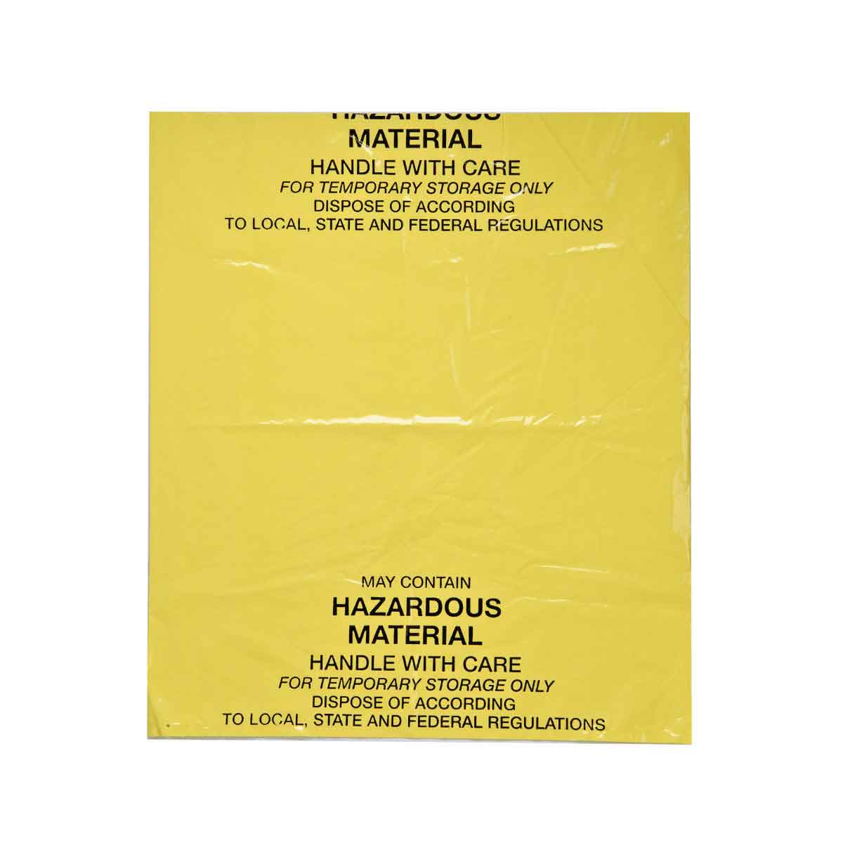 Disposal Spill Kit Bag 31x26 Yellow