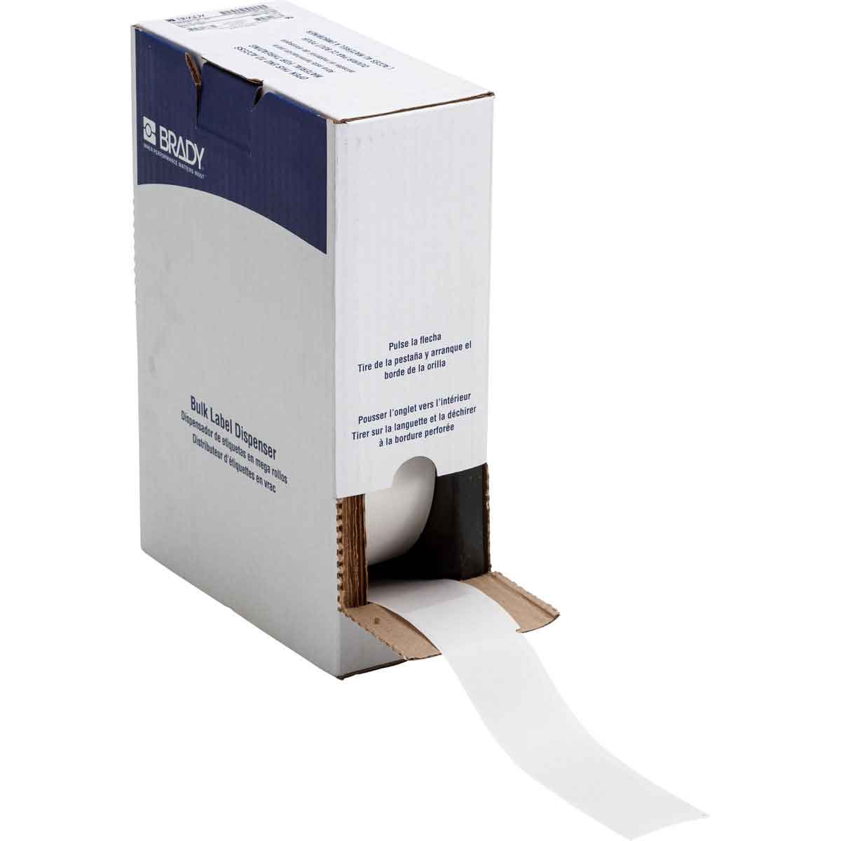 Label 6 x 1.5 Self-Lam Vinyl RL/500