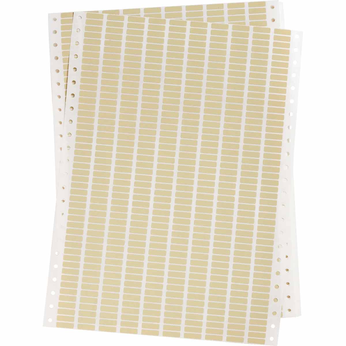 Lbls 0.2 in H x 0.65 in W AM 10000/PK