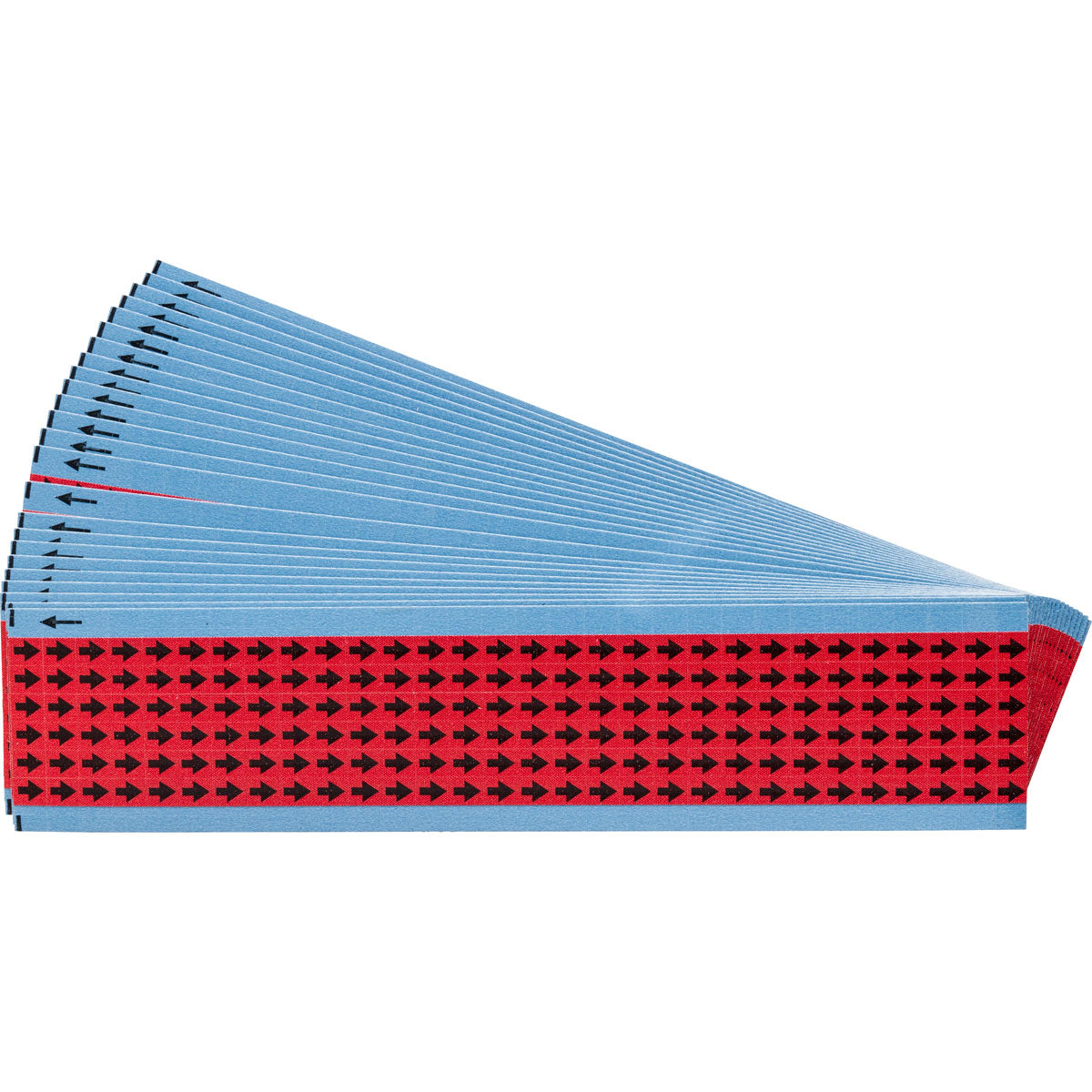 Ins Arrows 0.25x0.3 Cloth Rd/Blk 25 Pk