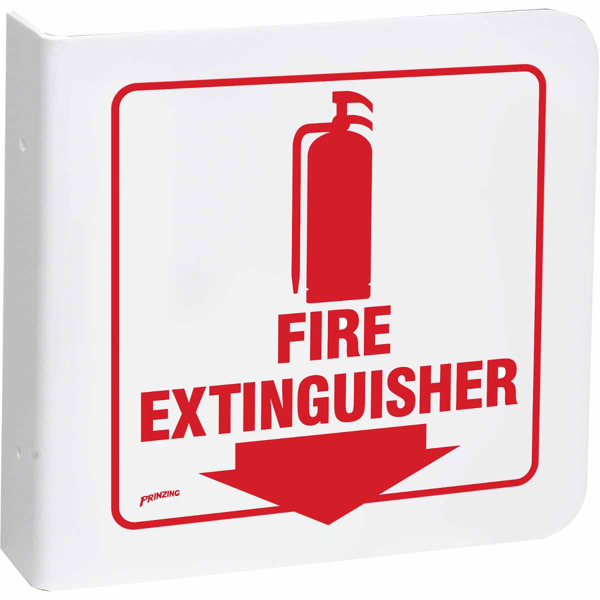 PRINZING L RED/GLOW FIRE EXTINGUISHER