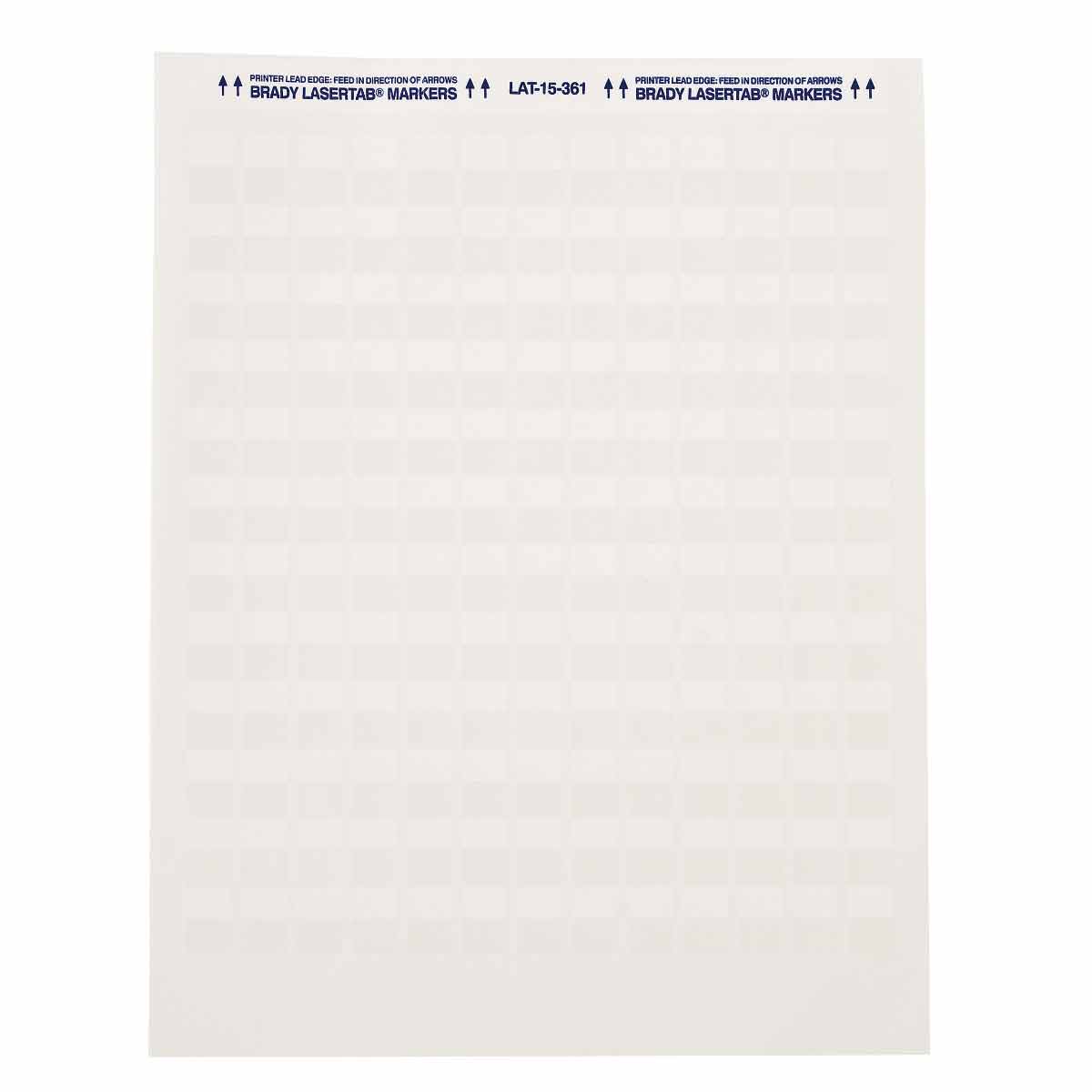 Lbls 1.33 in H x 1 in W WT, CL 21/PK