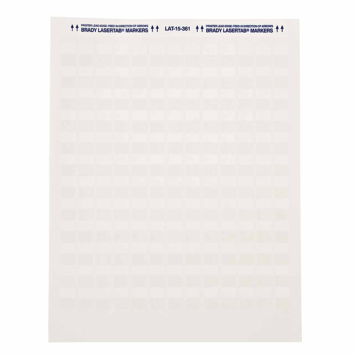 Lbls 3.167 in H x 1 in W WT, CL 48/PK