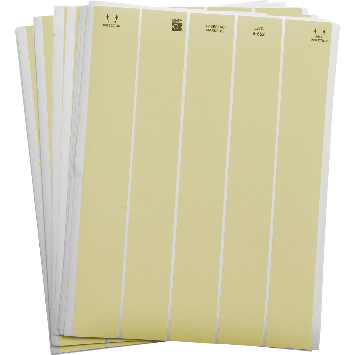 Lbls 0.25 in H x 1.5 in W AM 53/PK